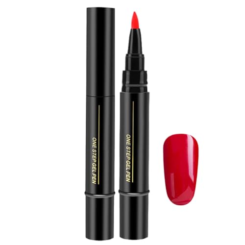UV Nagellack Stift Gel UV Nagellackstift Soak-Off Nail Polish Pen - Nagel Bleistift Für Frauen Und Mädchen Keine Notwendigkeit Externe Beschichtung von yakermur
