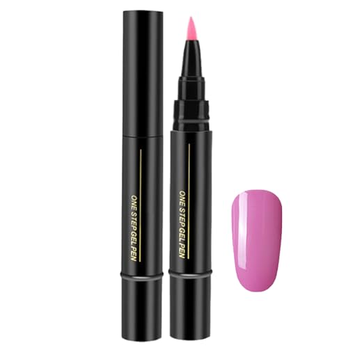 UV Nagellack Stift Gel UV Nagellackstift Soak-Off Nail Polish Pen - Nagel Bleistift Für Frauen Und Mädchen Keine Notwendigkeit Externe Beschichtung von yakermur
