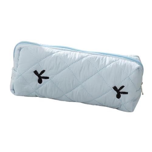 yakermur Bleistiftbeutel für Studenten, Zipper Bleistiftfall,Bleistiftkoffer großer Kapazitätstasche - Zipper -Verschluss -Bag Mittelschule Schreibwarenbehälter für Radiergummi, Herrscher, Marker von yakermur