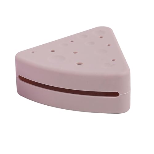 yakermur Dreieck Powder Puff Case, Dreieck Pulver Puffbehälter, Käse Design Silicon Make -up Puff Container, Tragbare kosmetische Aufbewahrungskoffer, staubsichere Kiste für Frauen yakermur Dreieck Powder Puff Case, Dreieck Pulver Puffbehälter, Käse Design Silicon Make -up Puff Container, Tragbare kosmetische Aufbewahrungskoffer, staubsichere Kiste für Frauen von yakermur