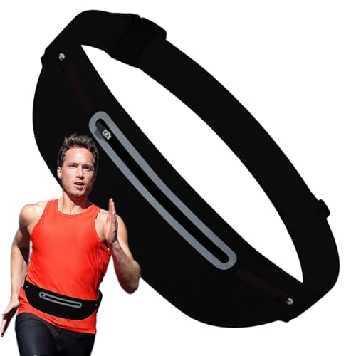 yakermur Hüfttasche Für Damen - wasserdichte Laufgürteltasche Mit Handyfach - Multifunktionale Gürteltasche Mit Reißverschlüssen Sportausrüstung Für Damen Herren Jugendliche Erwachsene von yakermur