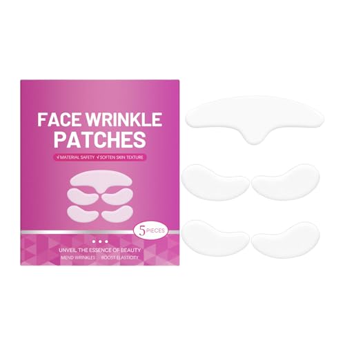 yakermur Straffende Gesichtspatches - Nährende Stirn Pflaster | Stirnstraffungspatches für Morgens Abends Alltag Reise Flugzeug Nach dem Schlaf Besondere Anlässe Frauen Damen von yakermur