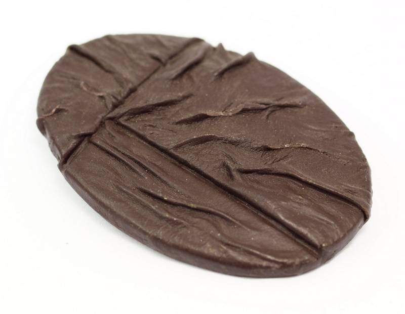 1 Vintage Braune Handcraft Gürtelschnalle - Made in Germany 110 X 74 Mm Bs 1288 von yakutum