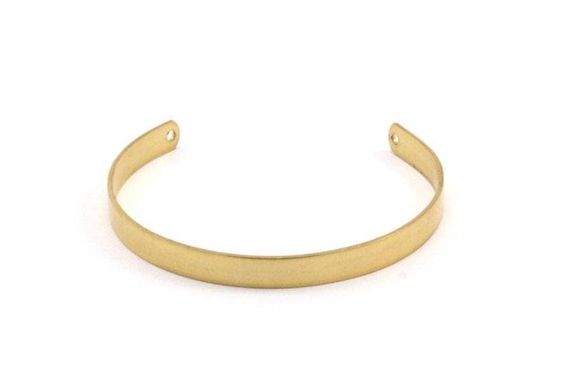 Messing Armband Blank -2 Rohmessing Armreif Armreifen Mit 2 Löcher | 6x145x1mm Brc001 Messing Armband Blank -2 Rohmessing Armreif Armreifen Mit 2 Löcher | 6x145x1mm Brc001 von yakutum