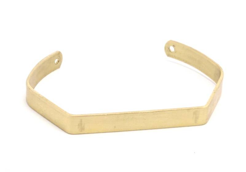 Messing Armreif - 8 Rohmessing Blanko Mit 2 Löchern | 145x6x1mm Brc066 Messing Armreif - 8 Rohmessing Blanko Mit 2 Löchern | 145x6x1mm Brc066 von yakutum