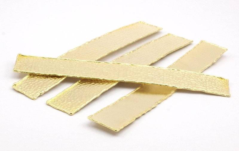 Messing Gehämmerte Armspange, 2 Rohmessing Manschetten, Armband Rohling | 21x148x0.80 Mm Brc 098 Messing Gehämmerte Armspange, 2 Rohmessing Manschetten, Armband Rohling | 21x148x0.80 Mm Brc 098 von yakutum