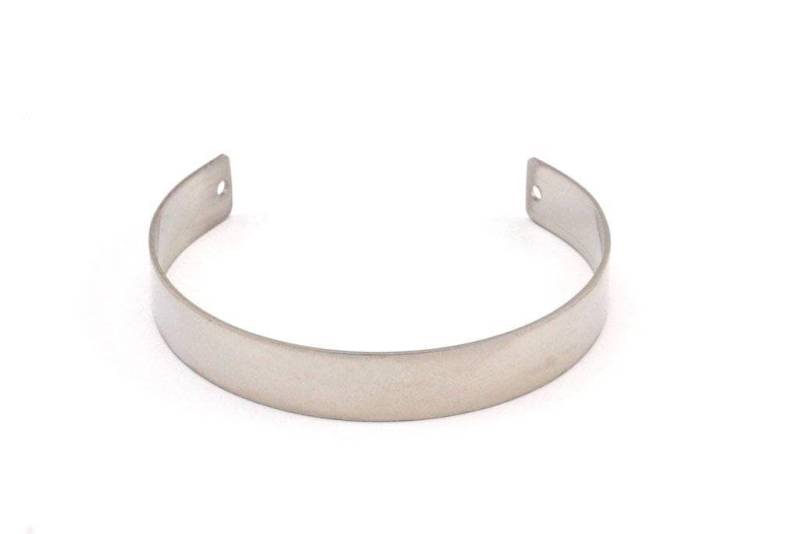 Stahl Manschetten Armbänder - 5 Edelstahl Mit 2 Löcher | 10x145x0.80 Mm Stl005 Brc131 Stahl Manschetten Armbänder - 5 Edelstahl Mit 2 Löcher | 10x145x0.80 Mm Stl005 Brc131 von yakutum