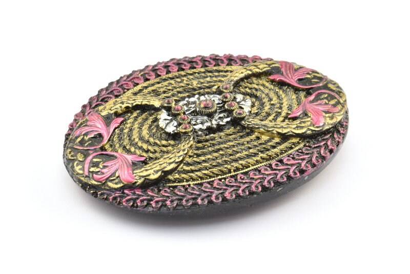 Vintage Gürtelschnalle, 1 Handcrafted Gürtelschnalle | 99 X 77 Mm - Made in Germany Bs 1319 von yakutum