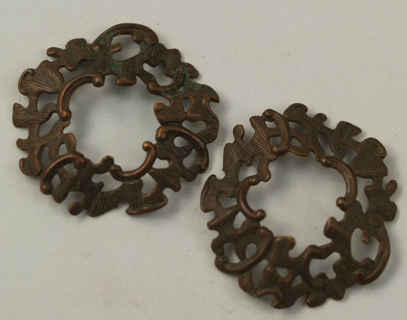 Vintage Rohmessing Anhänger 31 Mm B-17 von yakutum