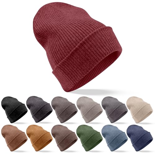 yanopurna Unisex Kaschmir Mütze – 100% Handgewebt, Weich, Atmungsaktiv – Warme Wollmützen Für Damen und Herren – Hergestellt in Nepal von yanopurna