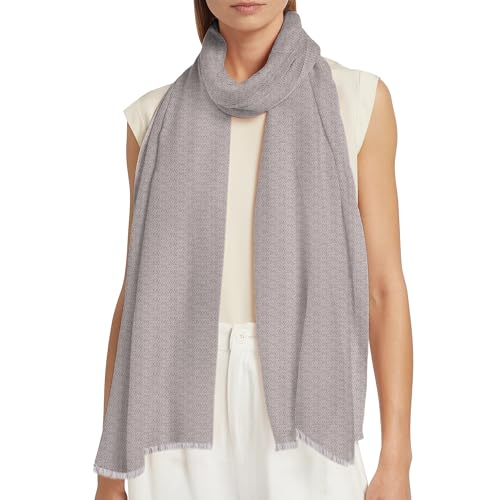 yanopurna Unisex-Kaschmirschal – Handgewebte Stola Aus 100% Kaschmirwolle – Kariertes Muster, Warmer Wickelschal, Halstuch, Kopfwickel-Kaschmirschal Für Damen Und Herren – Hergestellt In Nepal von yanopurna