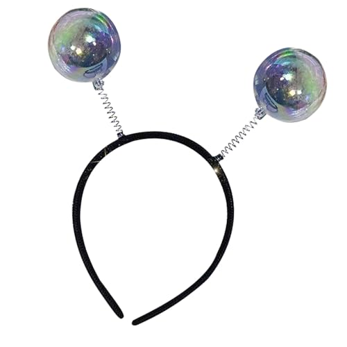 Elastisches Haarband, Federball, für Damen und Mädchen, rutschfest, bequem, für den täglichen Gebrauch und als Weihnachts-Haar-Accessoire von yanwuwa