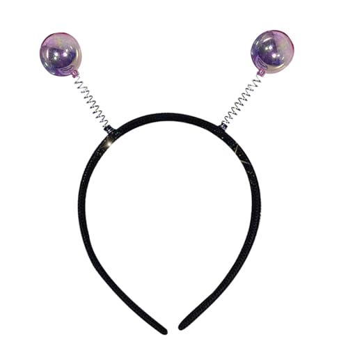 Elastisches Haarband, Federball, für Damen und Mädchen, rutschfest, bequem, für den täglichen Gebrauch und als Weihnachts-Haar-Accessoire von yanwuwa