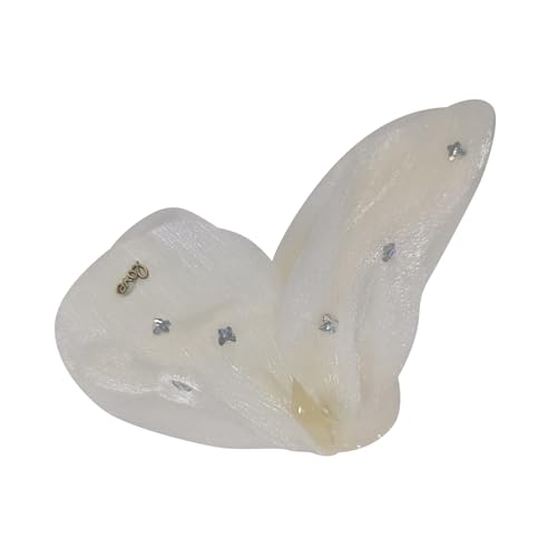 Elegante Netzschleifen Haarspange für Damen, durchsichtiges Haar-Accessoire mit praktischen Haarspangen für das tägliche Styling von yanwuwa