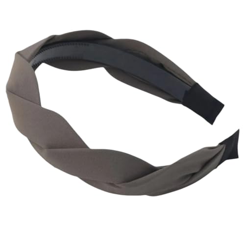 Geflochtenes breites Stirnband für Damen, geflochtene Haarbänder, modisches Haar-Accessoire, Kostüm, Kopfbedeckung für stilvolle Frauen von yanwuwa