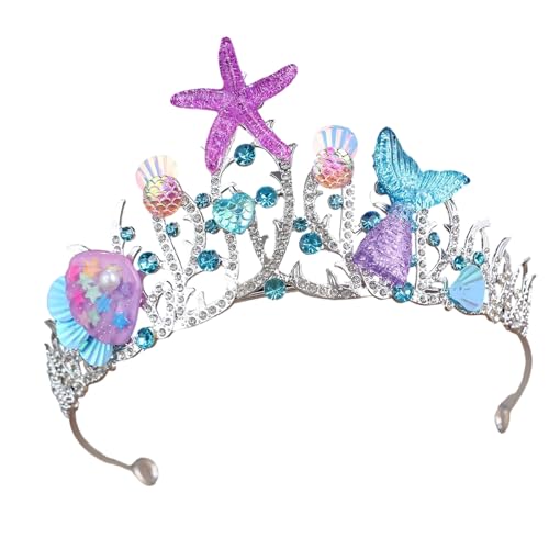 Sea Wind Styling Meeresprinzessin Kopfbedeckung Legierung Haarschmuck für Hochzeiten Partys Fotografie von yanwuwa