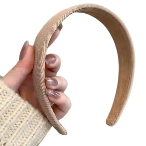 Trendige, rutschfeste Stirnbänder für Damen, modischer Haarreif, Vintage, stilvolles Haarteil für den täglichen Gebrauch von yanwuwa