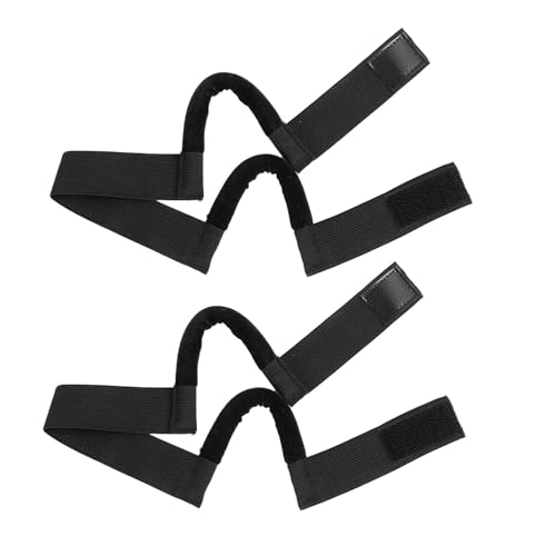 Verstellbare elastische Stirnbänder, Mehrzweck-Stirnbänder, sichere Befestigungsbänder für Perücken, Schwarz, Rosenrot, 2 Stück Verstellbare elastische Stirnbänder, Mehrzweck-Stirnbänder, sichere Befestigungsbänder für Perücken, Schwarz, Rosenrot, 2 Stück von yanwuwa