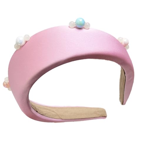 Vintage-Perlen-Stirnband für Damen, elegantes Haar-Accessoire mit Retro-Design und bequemer Passform, modische Kopfbedeckungen von yanwuwa