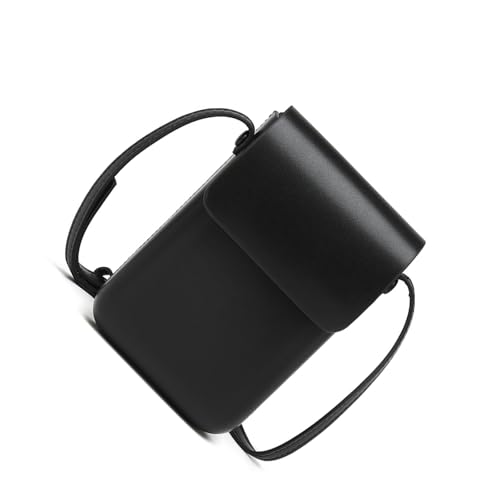 yanwuwa Modische Umhängetasche, Handytasche, Umhängetasche, PU-Leder, Kuriertasche, Herren, kleine Geldbörse für den Alltag, Schwarz yanwuwa Modische Umhängetasche, Handytasche, Umhängetasche, PU-Leder, Kuriertasche, Herren, kleine Geldbörse für den Alltag, Schwarz von yanwuwa