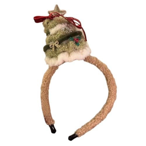 yanwuwa Schönes Haarband mit Weihnachtsmotiven, für Weihnachten, Party, Verkleidungen, Neujahr, Festival, Dekoration, Familientreffen, Kopfschmuck von yanwuwa