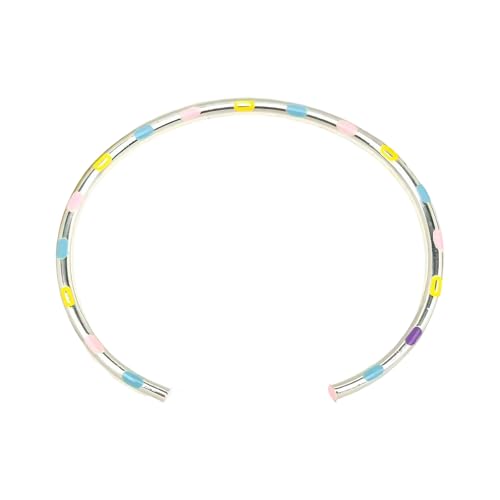 yanwuwa Tropfenförmiger halboffener Armreif, flexibel, verstellbares Design, Armband für Damen, Modeschmuck von yanwuwa