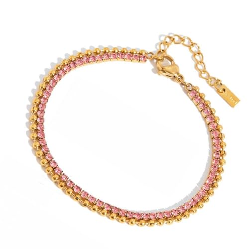 yanwuwa Verstellbare Büroklammer-Herz-Charm-Armbänder, Edelstahl, stapelbar, Schmuck für Frauen, Freundschaft von yanwuwa