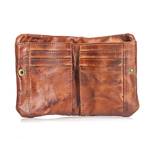 yanwuwa Zarte Geldbörsen Multi-Card Soft Bag Top Layer Wallet mit für Vatertag Weihnachten, braun yanwuwa Zarte Geldbörsen Multi-Card Soft Bag Top Layer Wallet mit für Vatertag Weihnachten, braun von yanwuwa
