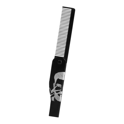 yanzisura Bartkamm, Schnurrbart-Styling-Tool, Portale-Edelstahl, faltbare Bürste für Vater, Styling, Ehemann, Zuhause, Pflege, Reisen, Erwachsene, Männer yanzisura Bartkamm, Schnurrbart-Styling-Tool, Portale-Edelstahl, faltbare Bürste für Vater, Styling, Ehemann, Zuhause, Pflege, Reisen, Erwachsene, Männer von yanzisura