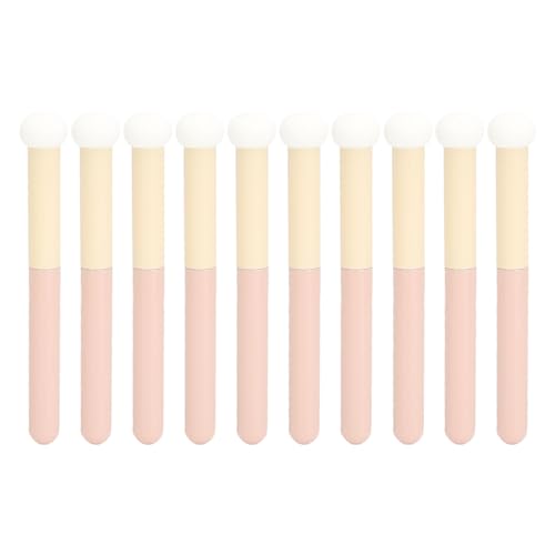 YAOGOHUA 10pcs Sponge Nail Brush Round Head Gradient Coloring Nail Polish Dye Pen for Nail Salon von yaogohua