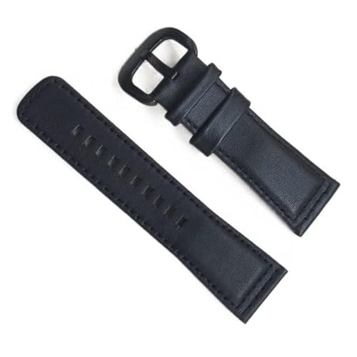 yaponuk 28 mm klassisches Armband aus echtem Rindsleder für Seven Friday Uhrenarmband mit Dornschließe(C) von yaponuk