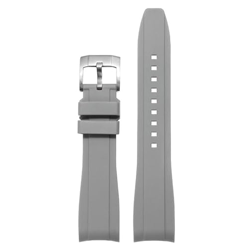 yaponuk Für Tissot Le Locle Spur T41 T035 Durul Carson Kutu Speed ​​Arc Silikon-Uhrenarmband für Männer und Frauen(Grays,20mm) von yaponuk