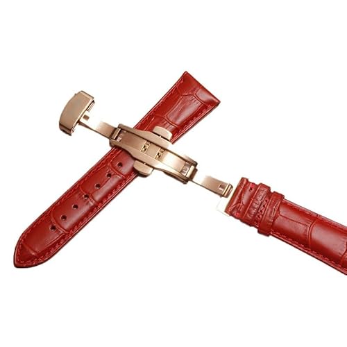 yaponuk Lederarmband für Tissot Le Locle 1853, Gentleman Couturier Ballade(Redp,19mm) von yaponuk