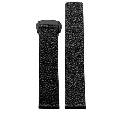 yaponuk Schnellverschluss-Uhrenarmband aus Rindsleder für Omega-Lederarmband(Blackb,22mm) von yaponuk