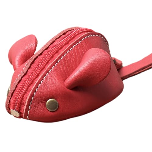 yasoe Vintage Mini Münzbörse Kleine Geldbörse Herren Damen Süße Maus Aufbewahrungstasche Reißverschlusstasche Rot yasoe Vintage Mini Münzbörse Kleine Geldbörse Herren Damen Süße Maus Aufbewahrungstasche Reißverschlusstasche Rot von yasoe