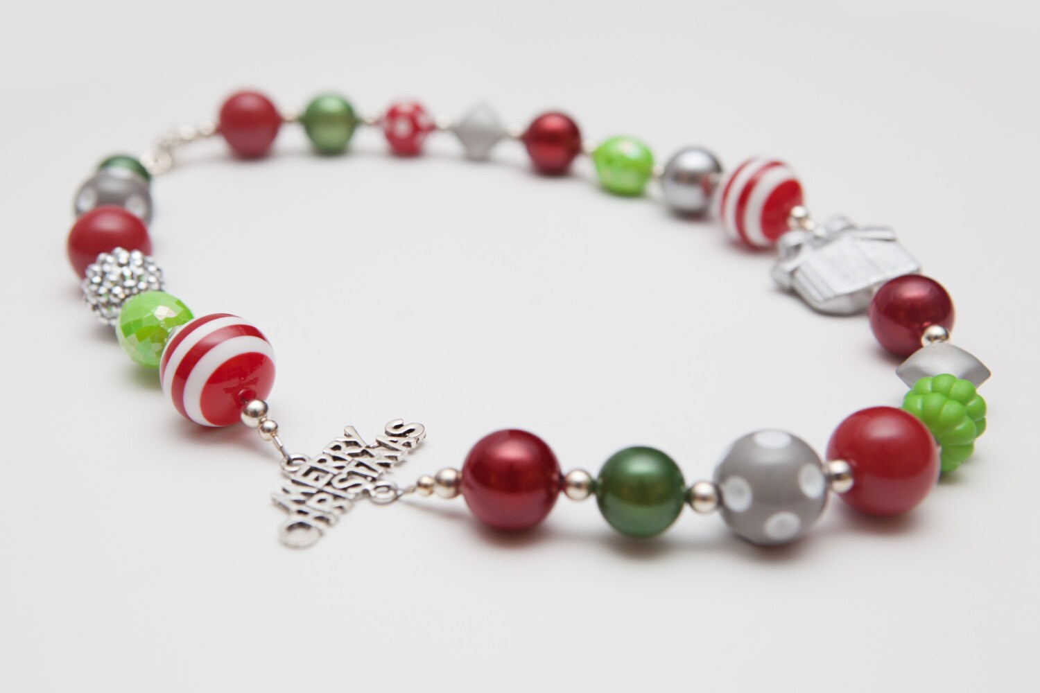 Frohe Weihnachten Chunky Halskette Frohe Weihnachten Chunky Halskette von yayapapaya