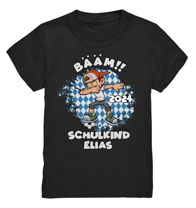 Bääm Schulkind 2025 Schulbeginn Bayrisch Bayern Einschulung Cooler Spruch Geschenk T Shirt Personalisiert 1.klasse von yayirashop