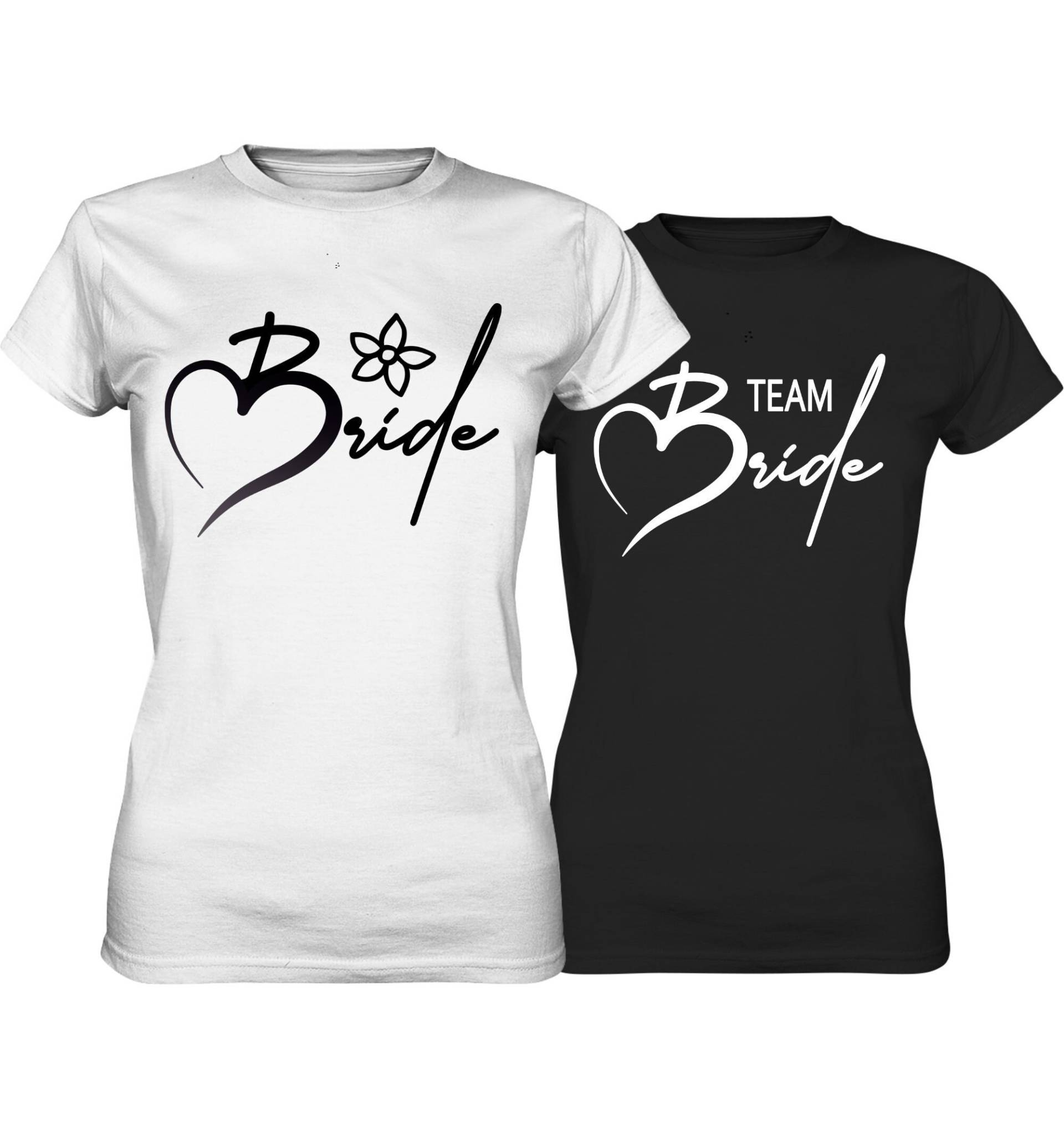 Jga Braut Shirt Team T-Shirt - Geschenkidee Hochzeit & Junggesellinnenabschied Brautgeschenk Bride To Be von yayirashop
