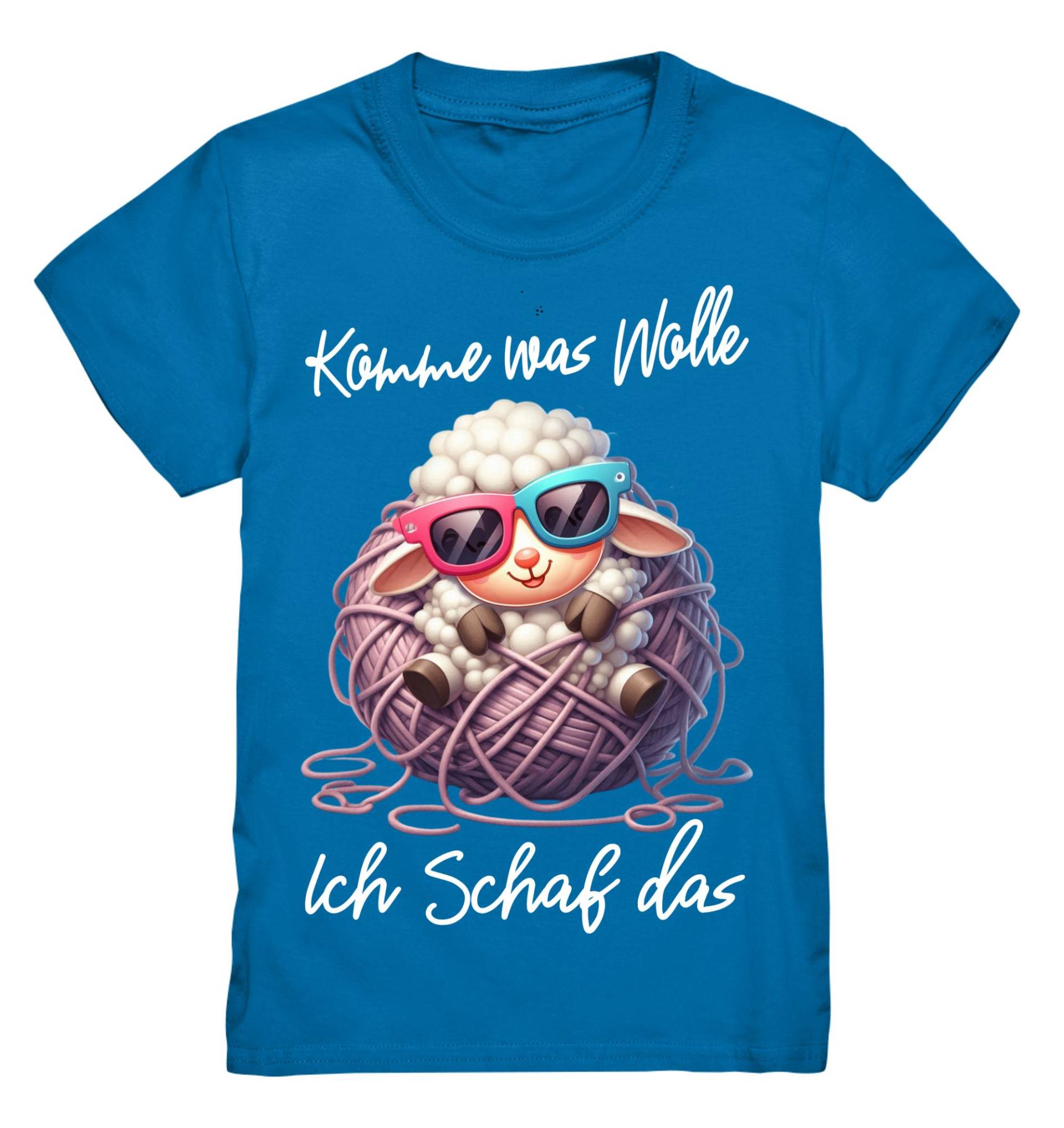 Komme Was Wolle Ich Schaf Das Motivationsspruch Mut Wortwitz Kindershirt Junge Oder Tochter Lustiger Spruch Cooler Geschenk Wortspiel von yayirashop