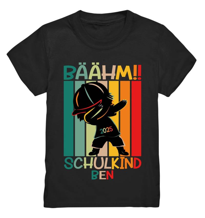 Schulkind 2025 Mit Namen Einschulung Cooler Spruch Geschenk Tshirt Personalisiert von yayirashop