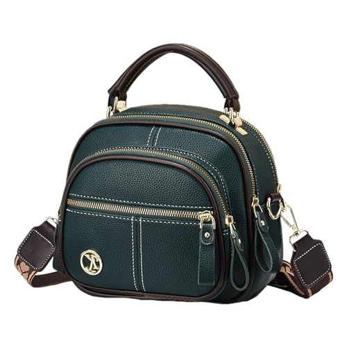 Einfache Umhängetasche aus Leder, einfache Ledertasche, modische Umhängetasche | Damen Tote Taschen mit großer Kapazität, mit verstellbarem Schultergurt für Kosmetik,, grün, riferimento alla Einfache Umhängetasche aus Leder, einfache Ledertasche, modische Umhängetasche | Damen Tote Taschen mit großer Kapazität, mit verstellbarem Schultergurt für Kosmetik,, grün, riferimento alla von ycezw