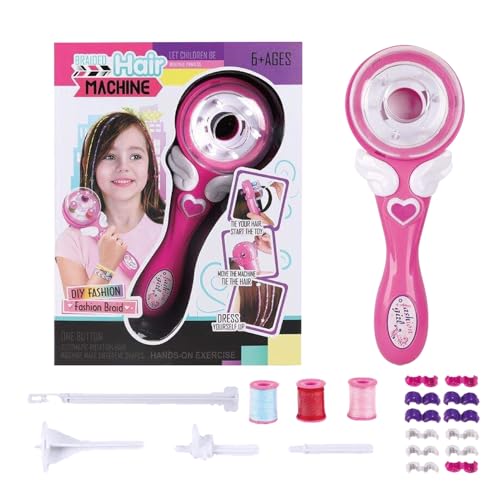 Elektrische Flechtenmaschines - Automatisches Styling -Spielzeug, Salon Beauty Tool | Multifunktionshaartwister -Kit für kreative Frisuren, Mädchen im Alter von 5 bis 15 Jahren, Geburtstagsgeschenke Elektrische Flechtenmaschines - Automatisches Styling -Spielzeug, Salon Beauty Tool | Multifunktionshaartwister -Kit für kreative Frisuren, Mädchen im Alter von 5 bis 15 Jahren, Geburtstagsgeschenke von ycezw