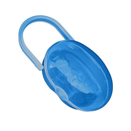 "Gehäuse des Schnullerhalters | Staubschutz-Schnullerbox | Transparente Aufbewahrung des Schnullers für Babys mit sicherem Druckverschluss | Anti-Drop-Behälter geeignet für, blau, Se référer au von ycezw