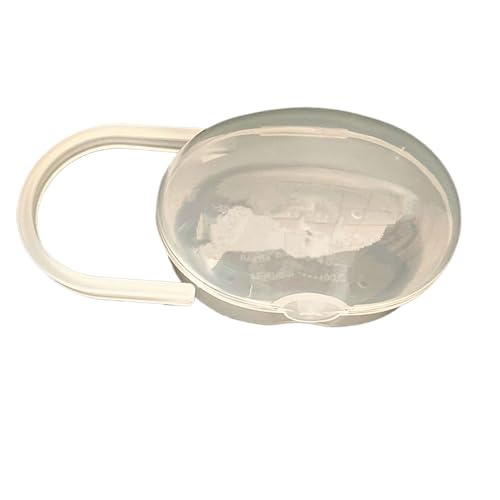 "Gehäuse des Schnullerhalters | Staubschutz-Schnullerbox | Transparente Aufbewahrung des Schnullers für Babys mit sicherem Druckverschluss | Anti-Drop-Behälter geeignet für, weiß, Se référer au von ycezw