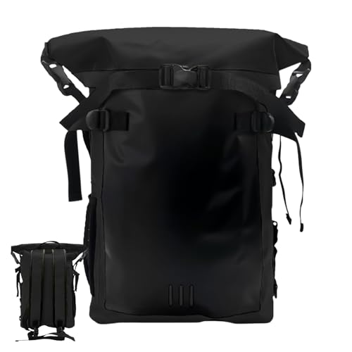 wasserdichter Rucksack - Wandern Reisetasche, 30L leicht verpackbar | Kompaktes wetterfestes Design mit faltbarer Funktion für Outdoor-Trekking Abenteuer Trips Camping und tägliche von ycezw