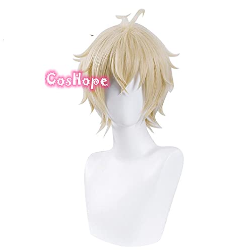 Anime Coser pruik Mikaela Hyakuya Cosplay Seraph des End Cosplay Kurzlicht Blond Perücke Cosplay Anime Cosplay Perücken Hitzebeständige synthetische Perücken Anime Coser pruik Mikaela Hyakuya Cosplay Seraph des End Cosplay Kurzlicht Blond Perücke Cosplay Anime Cosplay Perücken Hitzebeständige synthetische Perücken von ydound