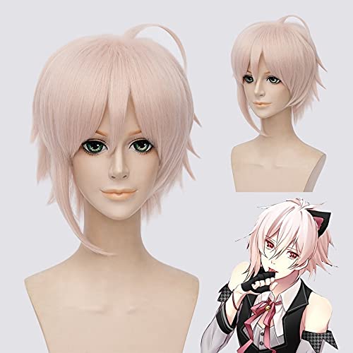 ydound Anime Coser Wig Anime Idolish7 Kujo Tenn Cosplay Wig Short Heat Resistant Heat Resistant Synthetic Wig + Wig Cap von ydound