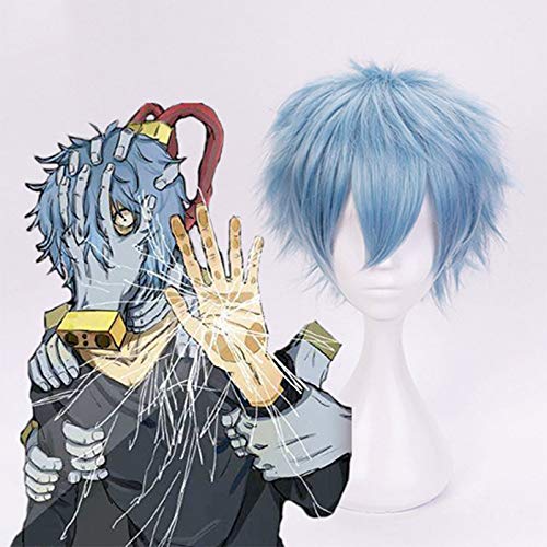 ydound Anime Coser Wig My Hero Academia Cosplay Perücke Tomura Shigaraki Cosplay Perücke Hitzebeständig Synthetic Boku No Hero Academia Cosplay Perücke Halloween von ydound