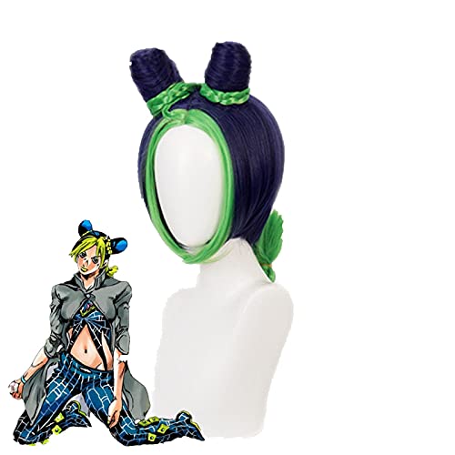ydound Anime Coser pruik Jolyne Cujoh Kujo Cosplay Stein Ozean Cosplay JoJo Bizarre Abenteuer Cosplay Anime Cosplay Hitzebeständige synthetische Perücken ydound Anime Coser pruik Jolyne Cujoh Kujo Cosplay Stein Ozean Cosplay JoJo Bizarre Abenteuer Cosplay Anime Cosplay Hitzebeständige synthetische Perücken von ydound