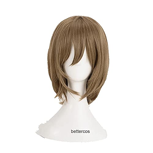 ydound Anime Coser pruik Persona 5 GORO AKechi Cosplay Perücken Kurzer Leinen Dunkelgrau Hitzebeständige Synthetische Haarperücke + Perücke Kappe ydound Anime Coser pruik Persona 5 GORO AKechi Cosplay Perücken Kurzer Leinen Dunkelgrau Hitzebeständige Synthetische Haarperücke + Perücke Kappe von ydound